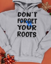 Maryland Map Don't Forget Your Roots Hooded Sweatshirt apparel-hooded-sweatshirt-lifestyle-front-65