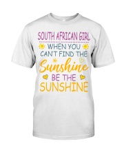South African Girl- Be The Sunshine Classic T-Shirt tile