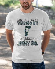 Jersey Girl Life Took Me To Vermont Classic T-Shirt apparel-classic-tshirt-lifestyle-front-50