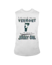 Jersey Girl Life Took Me To Vermont Sleeveless Tee tile