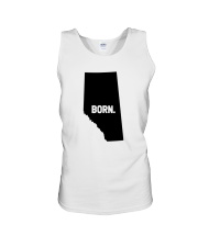 Alberta - Born Unisex Tank tile
