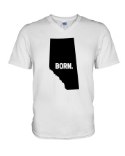 Alberta - Born V-Neck T-Shirt tile