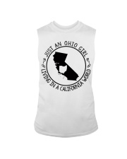 OHIO GIRL LIVING IN CALIFORNIA Sleeveless Tee tile