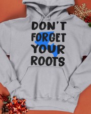 El Paso Map Don't Forget Your Roots Hooded Sweatshirt apparel-hooded-sweatshirt-lifestyle-front-65