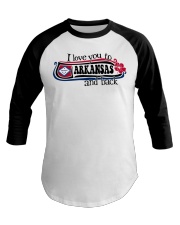 I love you to Arkansas Baseball Tee tile