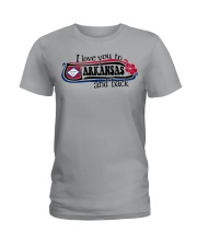 I love you to Arkansas Ladies T-Shirt tile