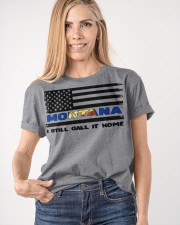 Flag Montana- Call It Home Classic T-Shirt apparel-classic-tshirt-lifestyle-front-100