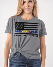 Flag Montana- Call It Home Classic T-Shirt apparel-classic-tshirt-lifestyle-front-101