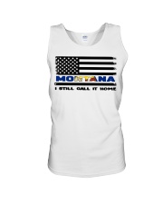 Flag Montana- Call It Home Unisex Tank tile
