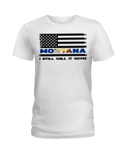 Flag Montana- Call It Home Ladies T-Shirt tile
