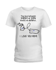 PUERTO RICO MICHIGAN THE LOVE MOM AND SON Ladies T-Shirt tile