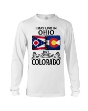 Began In Colorado - May Live InOhio Long Sleeve Tee tile