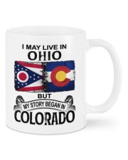 Began In Colorado - May Live InOhio Mugs tile