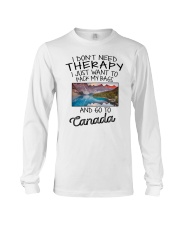 Pack My Bags - Go To Canada Long Sleeve Tee tile