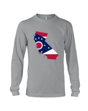 OHIO FLAG IN CALIFORNIA Long Sleeve Tee tile