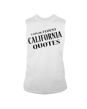 I Speak Fluent California Quotes Sleeveless Tee tile