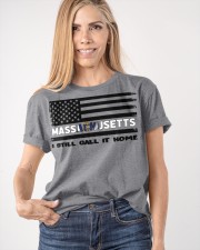 Flag Massachusetts- Call It Home Classic T-Shirt apparel-classic-tshirt-lifestyle-front-100