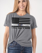 Flag Massachusetts- Call It Home Classic T-Shirt apparel-classic-tshirt-lifestyle-front-101