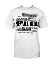 Nevada girl cities Classic T-Shirt tile