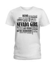 Nevada girl cities Ladies T-Shirt tile