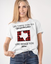 Love Brings You Home Texas Colorado Classic T-Shirt apparel-classic-tshirt-lifestyle-front-100