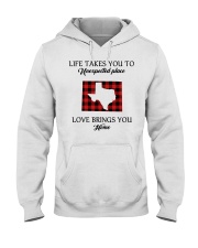 Love Brings You Home Texas Colorado Hooded Sweatshirt tile