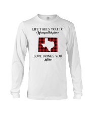 Love Brings You Home Texas Colorado Long Sleeve Tee tile