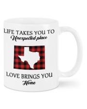 Love Brings You Home Texas Colorado Mugs tile