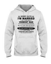 Sorry Guys I'm Married - Vermont Man Hooded Sweatshirt tile