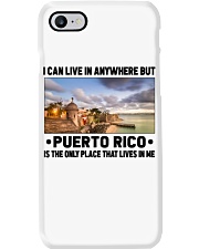 Puerto Rico Only Place Lives In Me Phone Case tile