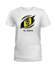 Flag Pittsburgh My Roots Ladies T-Shirt tile