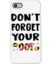 Maryland Flag Don't Forget Your Roots Phone Case tile