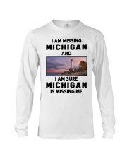 I Am Missing Michigan Long Sleeve Tee tile