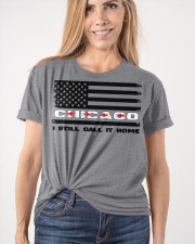 Flag Chicago- Call It Home Classic T-Shirt apparel-classic-tshirt-lifestyle-front-101