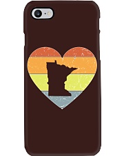 Minnesota - Heart Vintage Phone Case tile