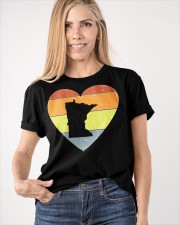 Minnesota - Heart Vintage Classic T-Shirt apparel-classic-tshirt-lifestyle-front-100