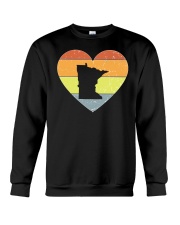 Minnesota - Heart Vintage Crewneck Sweatshirt tile
