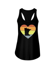 Minnesota - Heart Vintage Ladies Flowy Tank tile