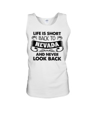 Back To Nevada Unisex Tank tile