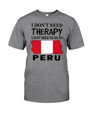 Therapy - Go To Peru Classic T-Shirt front