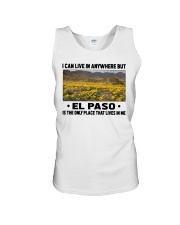 El Paso Only Place Lives In Me Unisex Tank tile