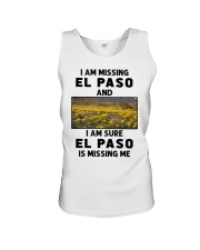 I Am Missing El Paso Unisex Tank tile