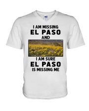 I Am Missing El Paso V-Neck T-Shirt tile