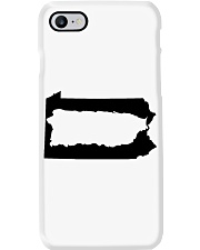 MAP PUERTO RICO IN PENNSYLVANIA Phone Case tile