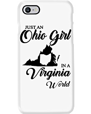 OHIO GIRL IN VIRGINIA Phone Case tile