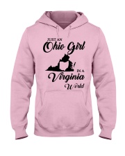 OHIO GIRL IN VIRGINIA Hooded Sweatshirt front