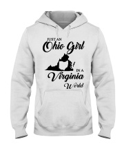 OHIO GIRL IN VIRGINIA Hooded Sweatshirt tile