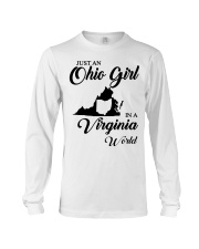 OHIO GIRL IN VIRGINIA Long Sleeve Tee tile