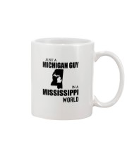 MICHIGAN GUY IN MISSISSIPPI Mug tile