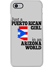 PUERTO RICAN GIRL IN ARIZONA Phone Case tile